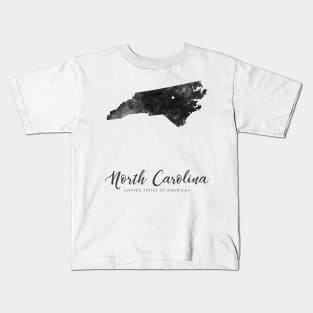 North Carolina state map Kids T-Shirt